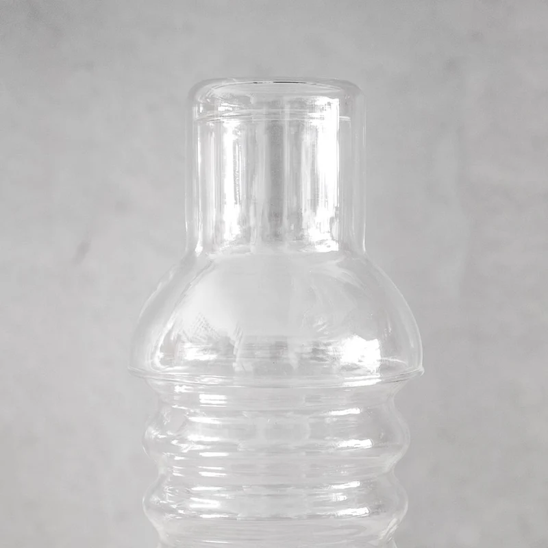Flasche und Glas 800ml