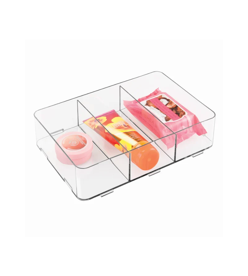 CLARITY Click-Organizer 3 Fächer - 30.5x21x7.6cm