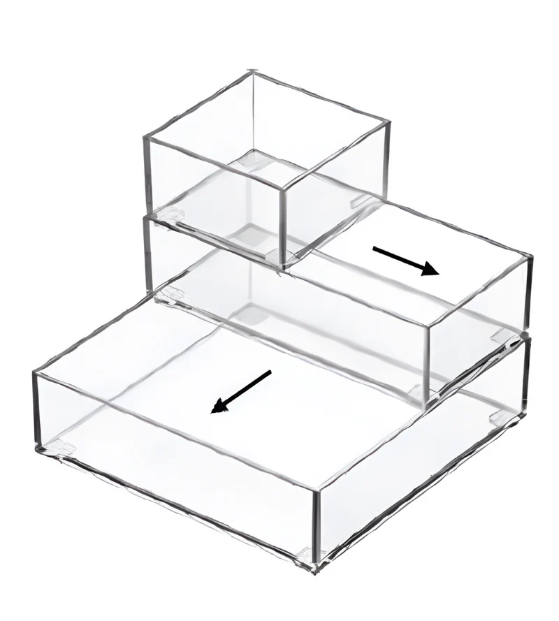 SLIDE Schubladen Organizer - 19x19x5.6 cm
