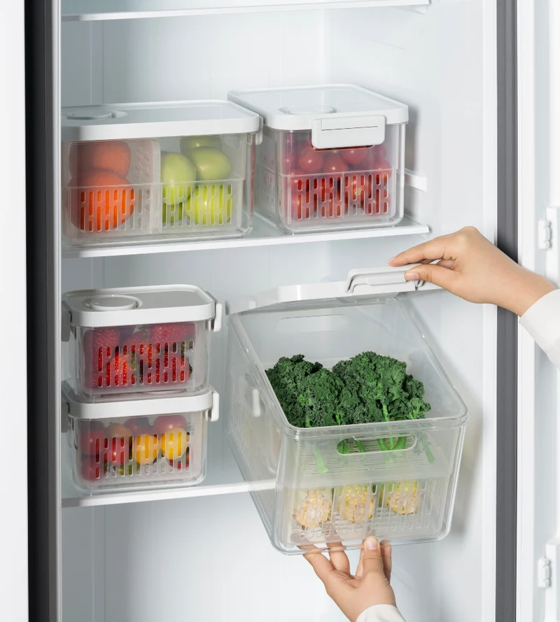 DATEMATE Frischhaltebox mit Haltbarkeits-Timer - 29.4x20.7x17 cm (6.2 L)