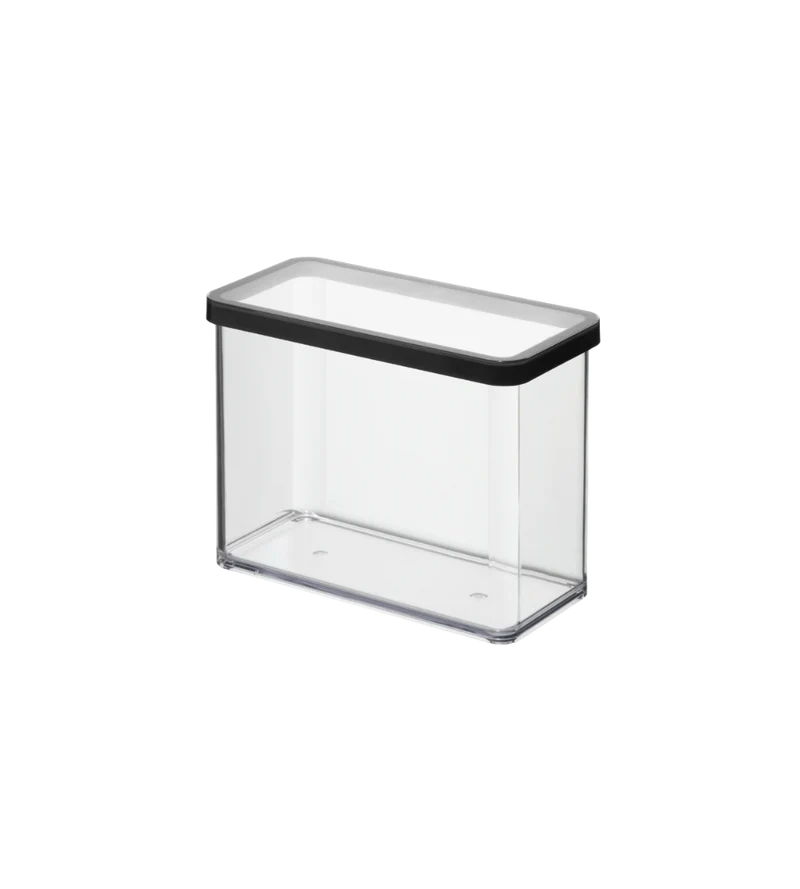 LOFT Vorratsdose Schwarz - 20x10x14.2cm (2.1L)