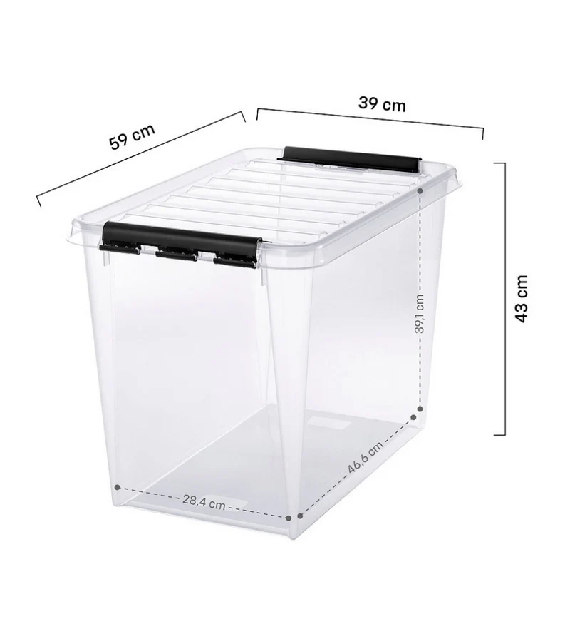 SmartStore Box KLAR - 59x39x43cm (66L)