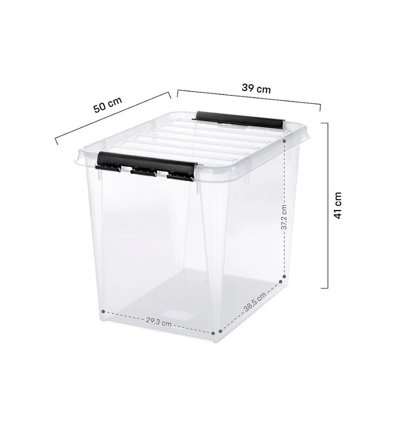 SmartStore Box KLAR - 50x39x41 cm (52L)