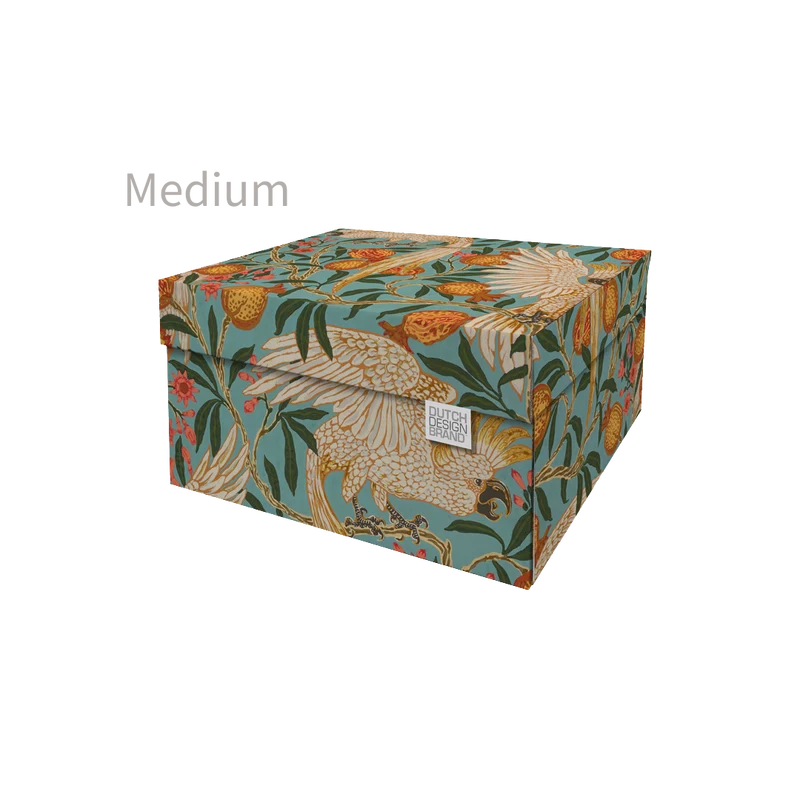 Cockatoo & Pomegranate Storage Box B2B