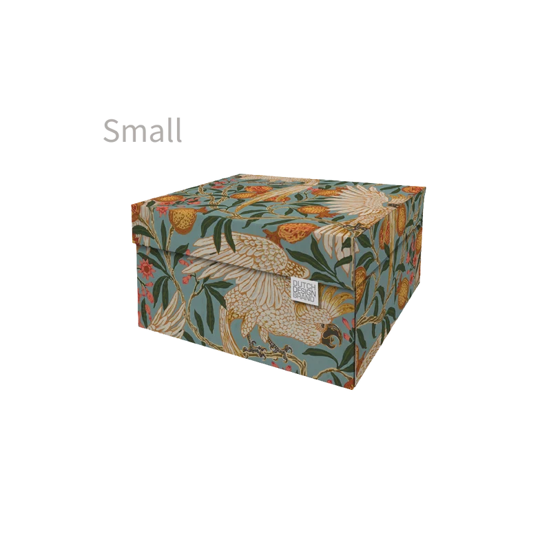 Cockatoo & Pomegranate Storage Box B2B
