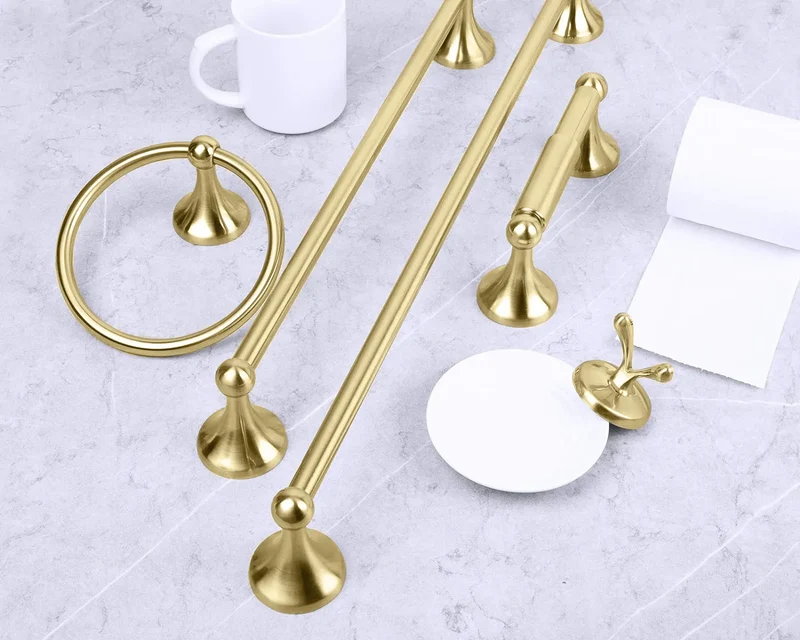 Toilettenpapierhalter 332869 Retro Gold Matt
