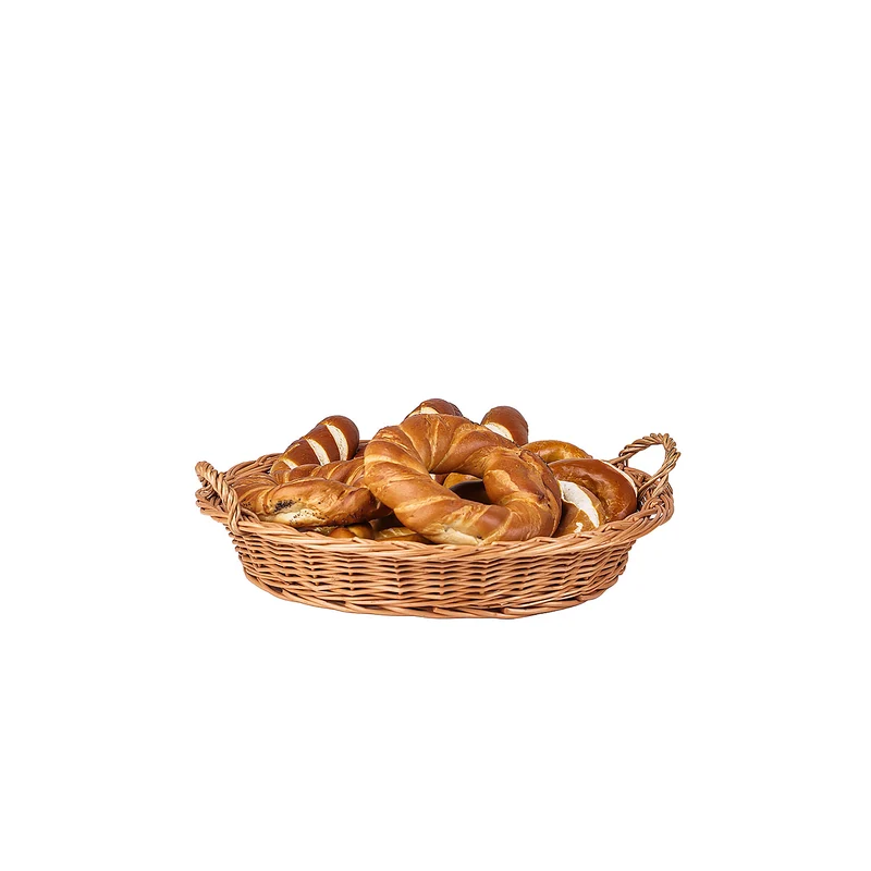 Lari wicker bread display basket, set of 2 pcs. TheWickerStories