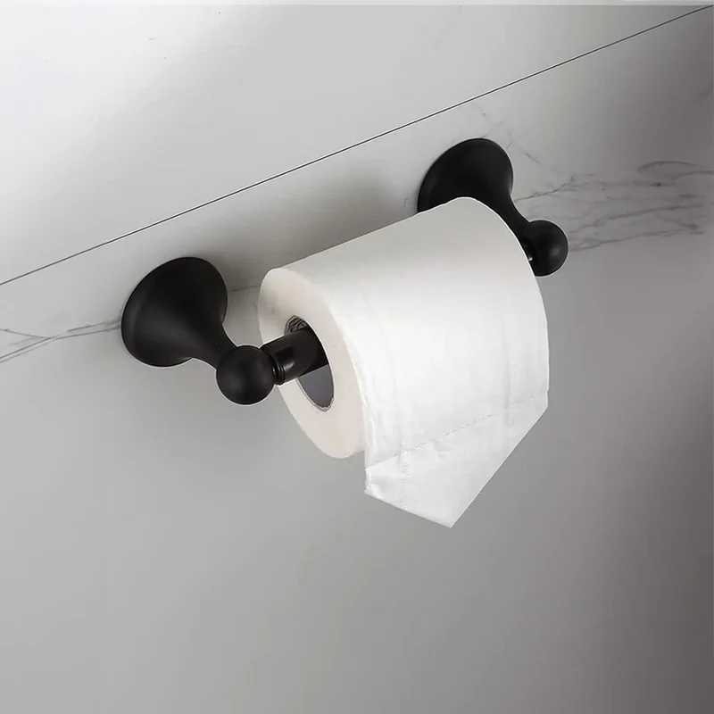 Toilettenpapierhalter 332869A Retro Schwarz