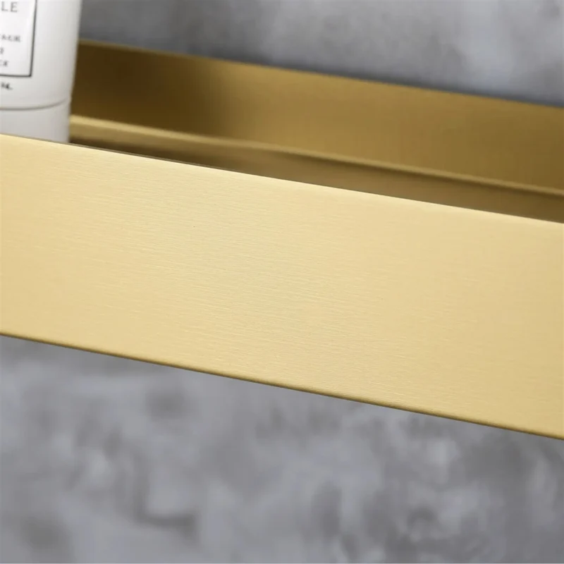 Badezimmerregal SF03 60 cm – Gold Matt