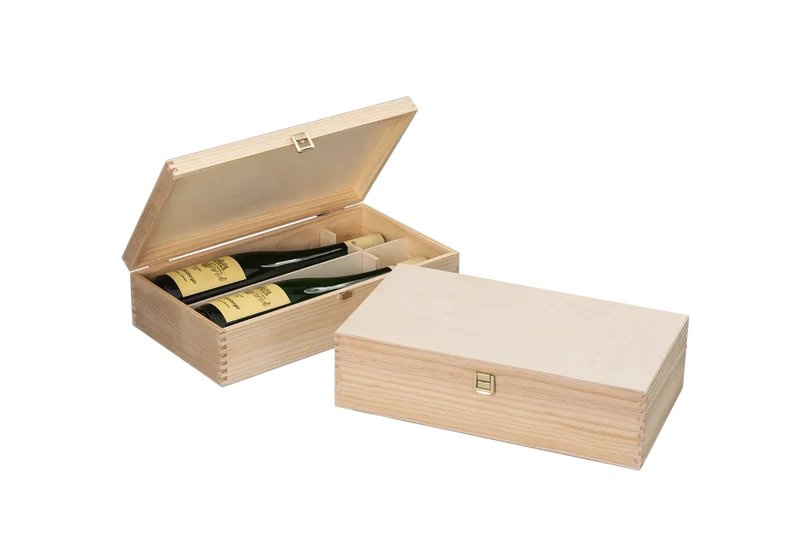 2er Präsentkassette mit Klappdeckel