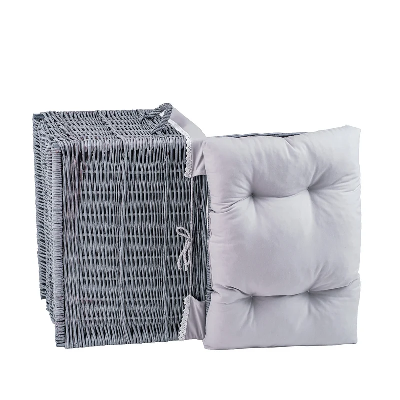 Kogio wicker trunk with lid and cushion TheWickerStories