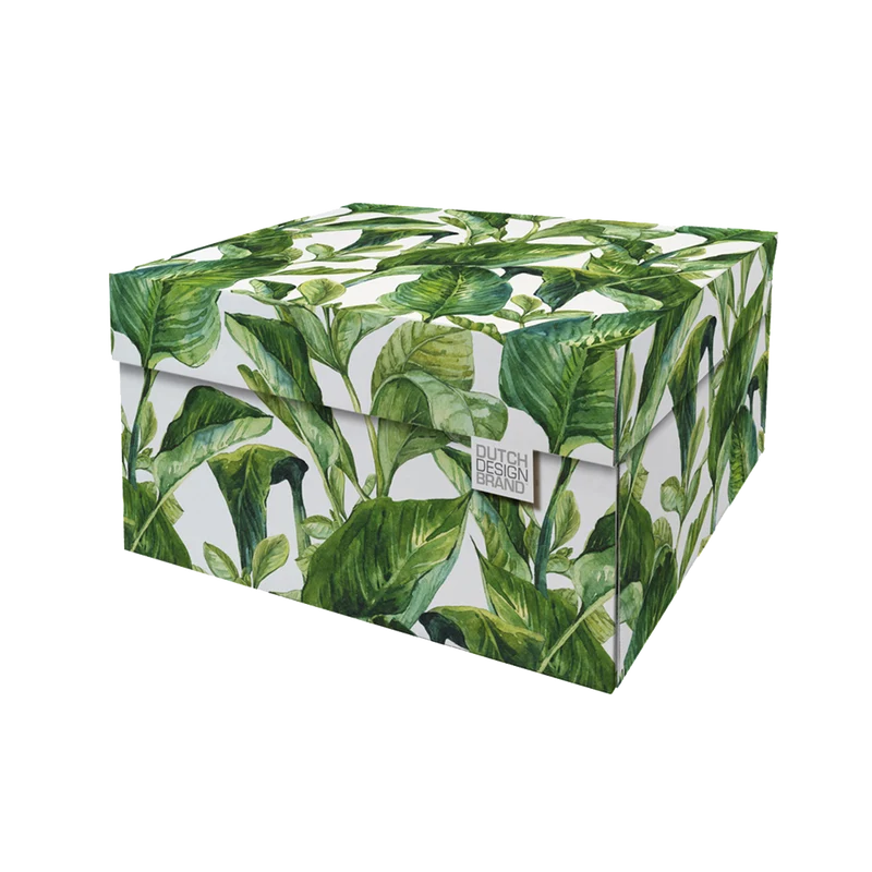 Green Leaves Storage Box