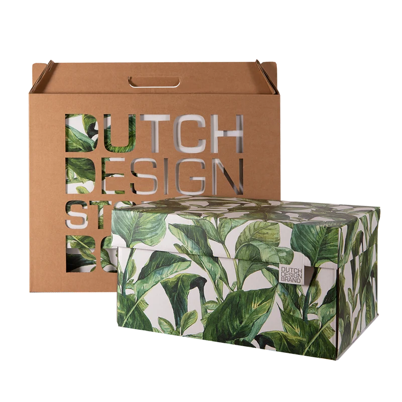 Green Leaves Storage Box