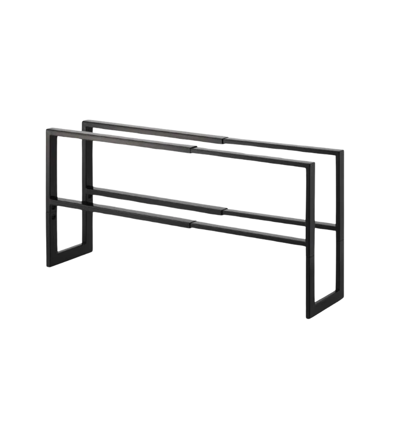 LINE Schuhregal ausziehbar - Schwarz