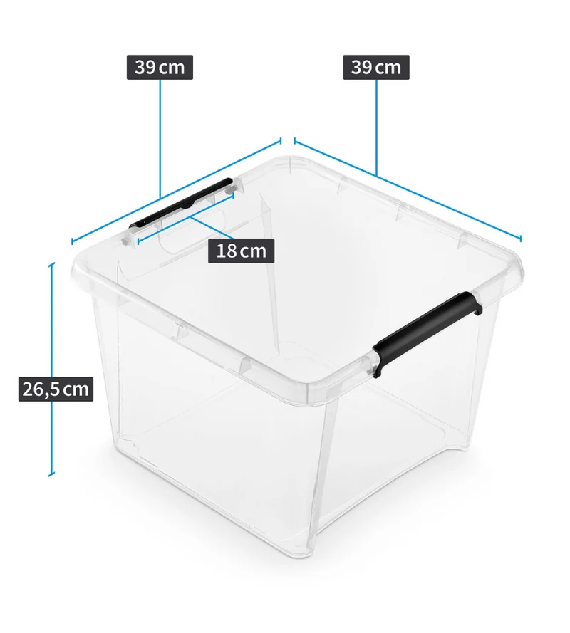 SimpleStore Box STACK&NEST - 39x39x26cm (25L)