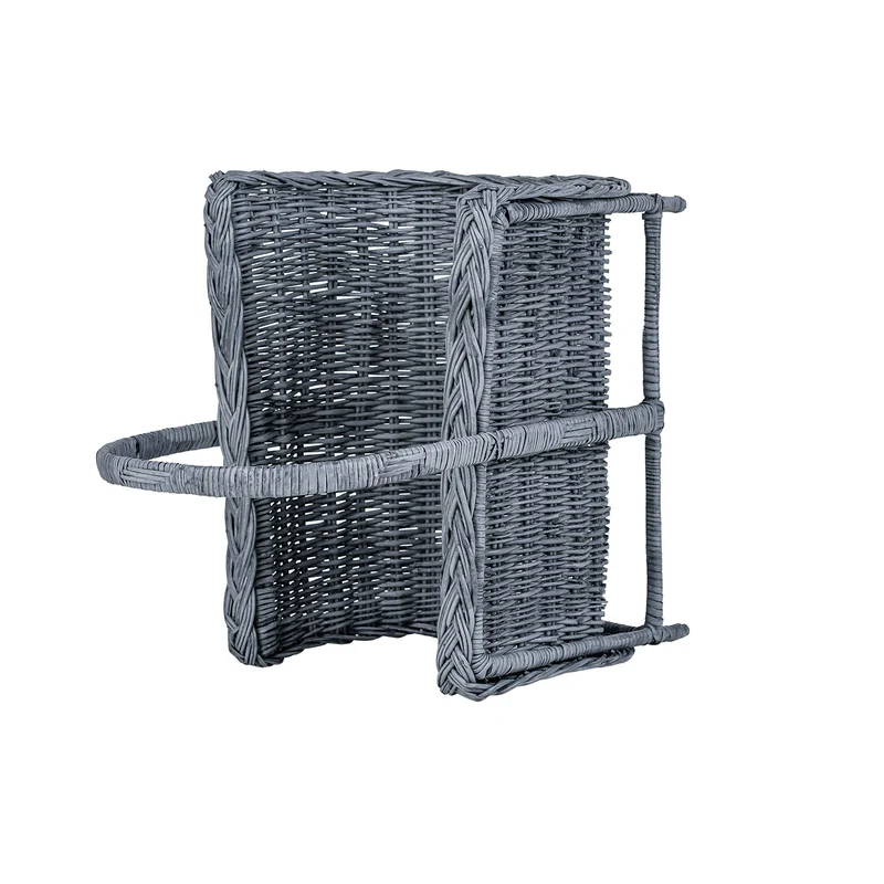Ferla wicker fireplace log basket with handle TheWickerStories