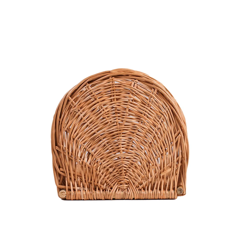 Bivela wicker baguette basket for storage and display TheWickerStories