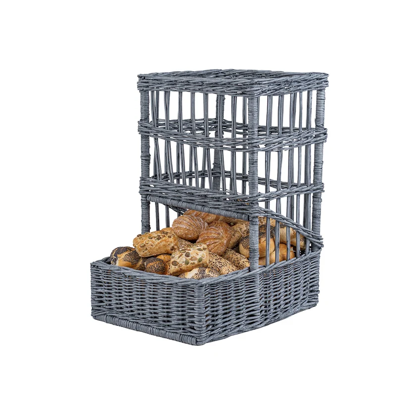 Tecum wicker bread basket for display and storage TheWickerStories