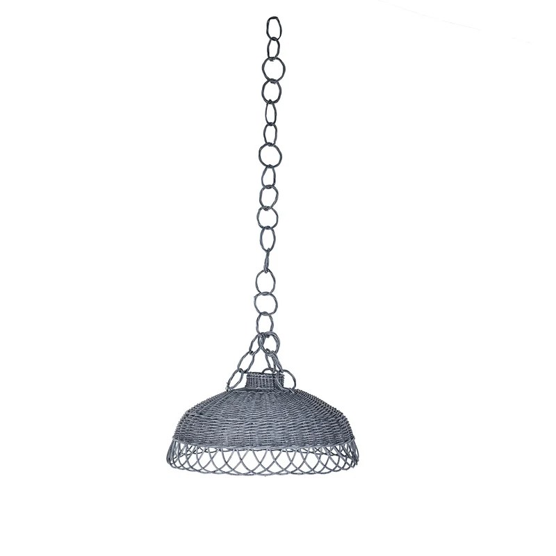 Zopris wicker hanging chandelier TheWickerStories