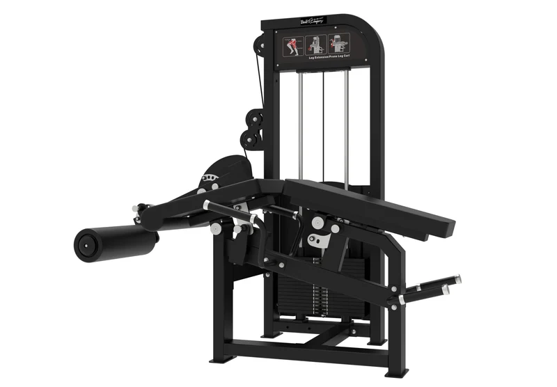 Beinstrecker- und Beinbeuger-Maschine mit 80 kg Steckgewichten