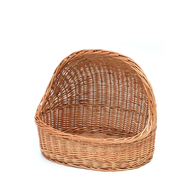 Elsa wicker house for cat and dog TheWickerStories