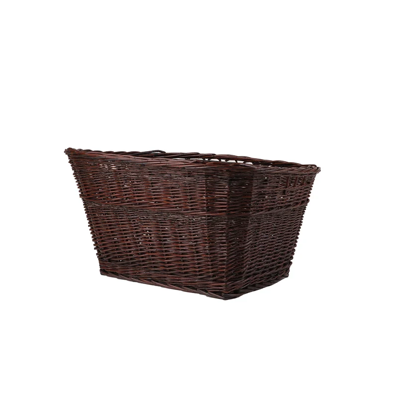 Mivella wicker log basket for fireplace TheWickerStories