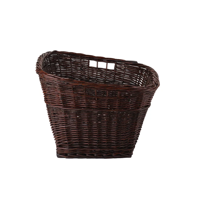 Mivella wicker log basket for fireplace TheWickerStories