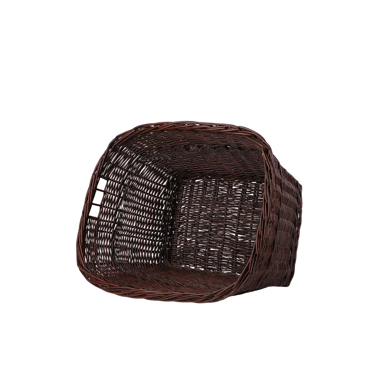 Mivella wicker log basket for fireplace TheWickerStories