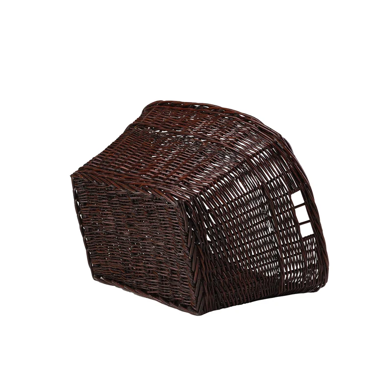 Mivella wicker log basket for fireplace TheWickerStories