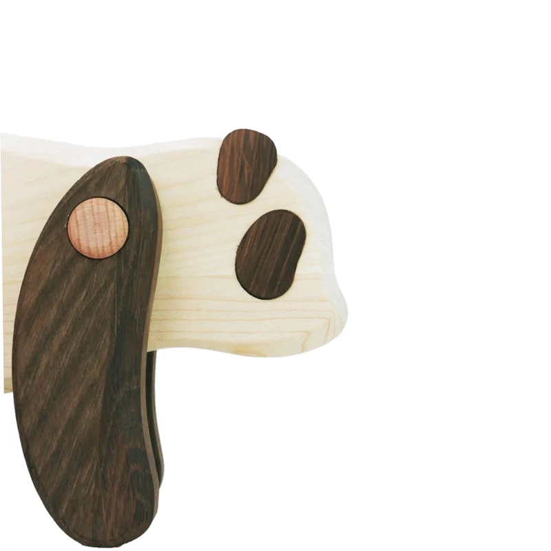 Pueri wooden panda - children's toy TheWickerStories
