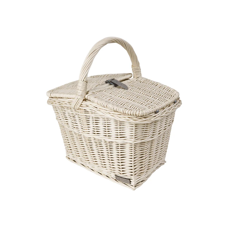 Kerria wicker picnic basket with lid and handle TheWickerStories