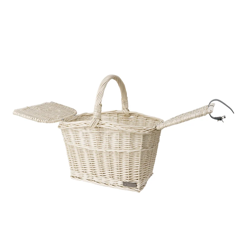 Kerria wicker picnic basket with lid and handle TheWickerStories