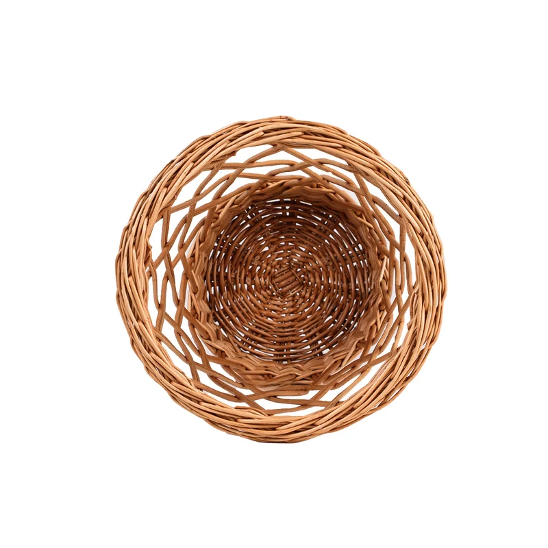 Belvora wicker baguette display basket, set of 2 TheWickerStories