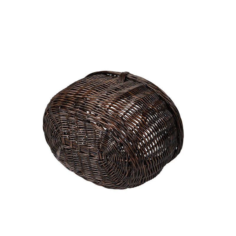 Werburga wicker shopping basket with handle TheWickerStories