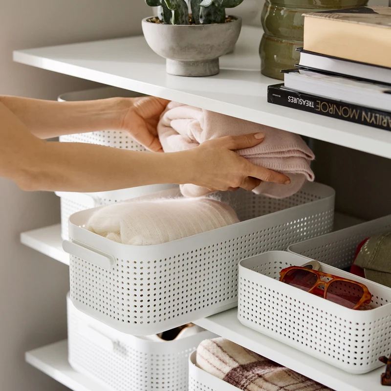 Kleiderschrank Organizer 2er Set Box M | WOP