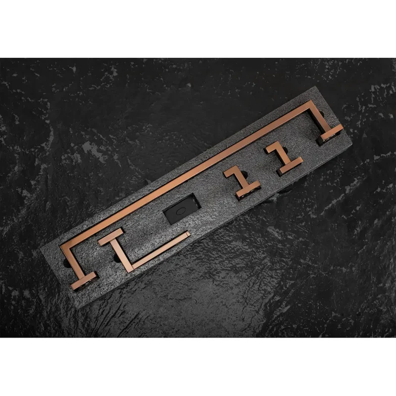 Accessoire-Set RIO Kupfer Matt 4 teilig