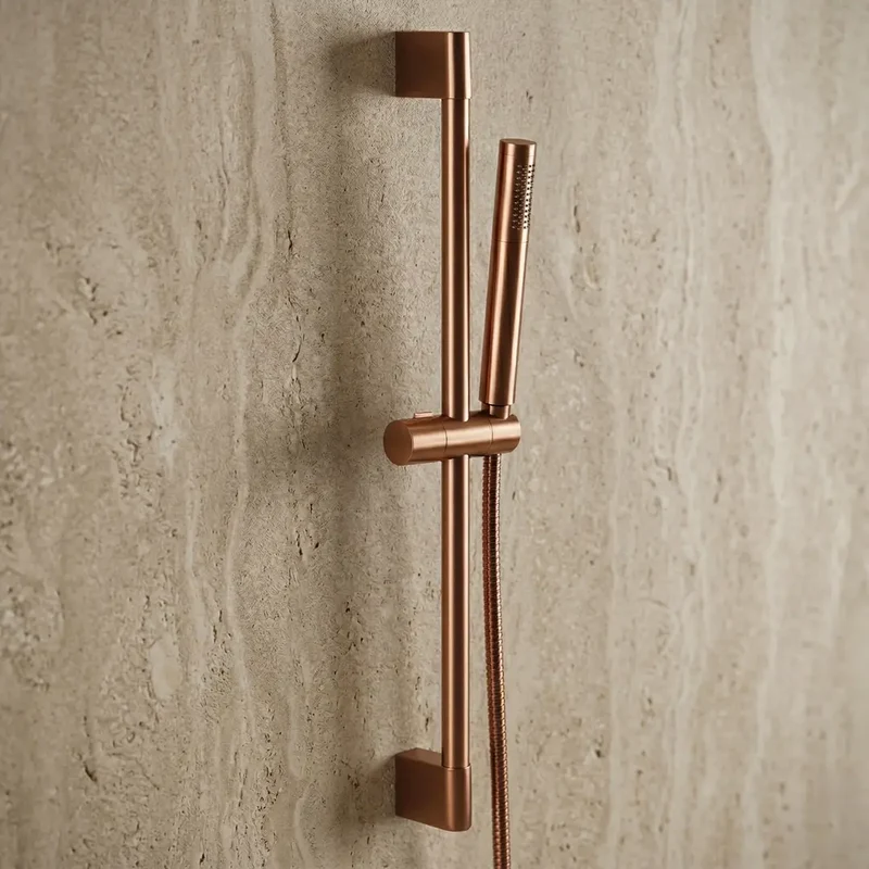 Handbrausenhalter 01 – Kupfer Matt