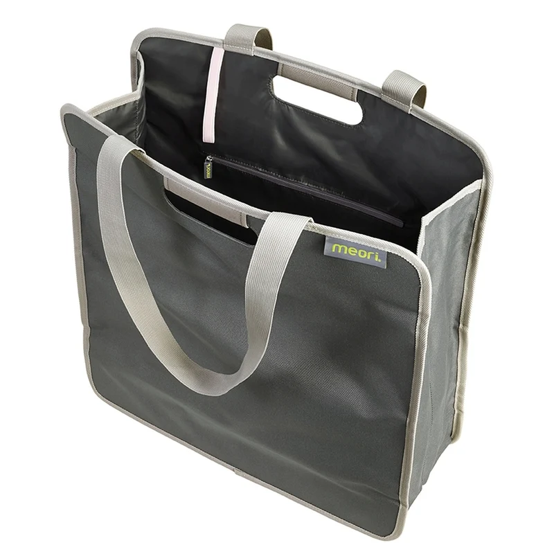 meori Faltbare Einkaufstasche L Granite Grey