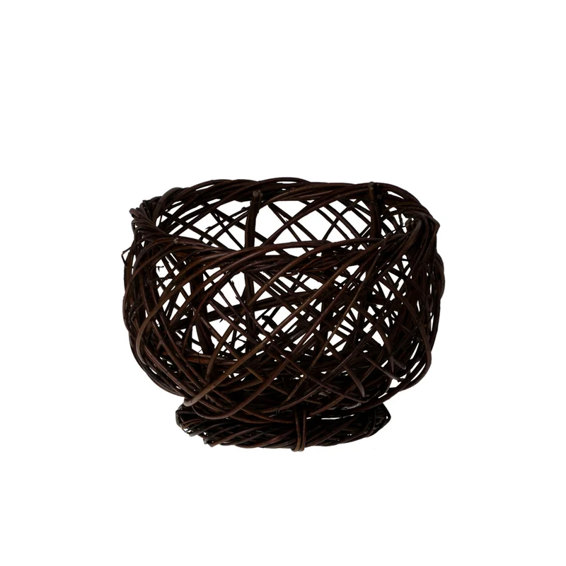 Hortus wicker candle lantern for home and garden TheWickerStories