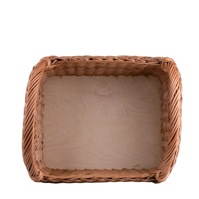 Fioras wicker basket for storage and display with handles TheWickerStories