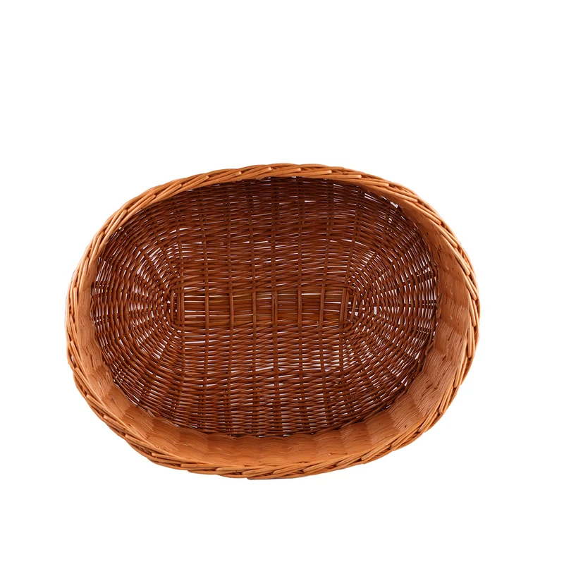 Tenir wicker display basket for bread and fruit TheWickerStories