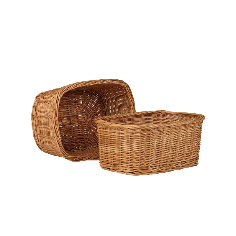 Nestor wicker bread basket, set of 2 pcs. TheWickerStories