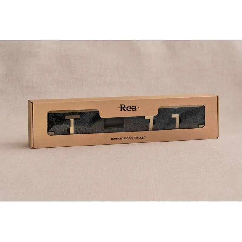 Accessoire-Set RIO Gold Matt 4 teilig