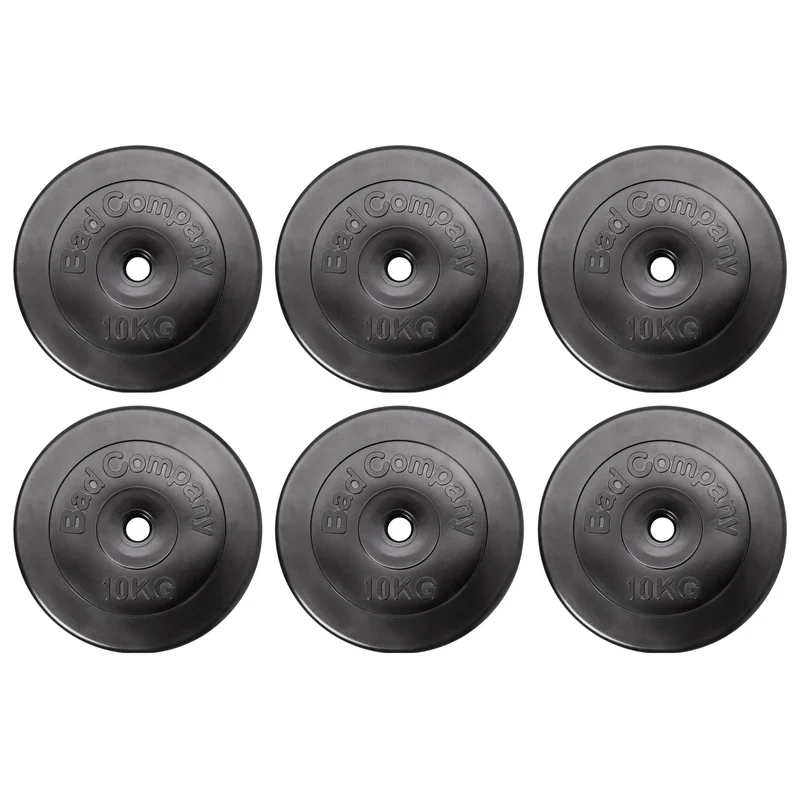 60 Kg (6x10) Hantelscheiben Hantel Hanteln 30/31mm Kunst.