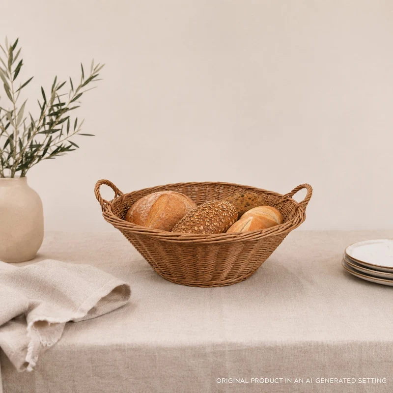 Turina wicker display basket, set of 2 TheWickerStories