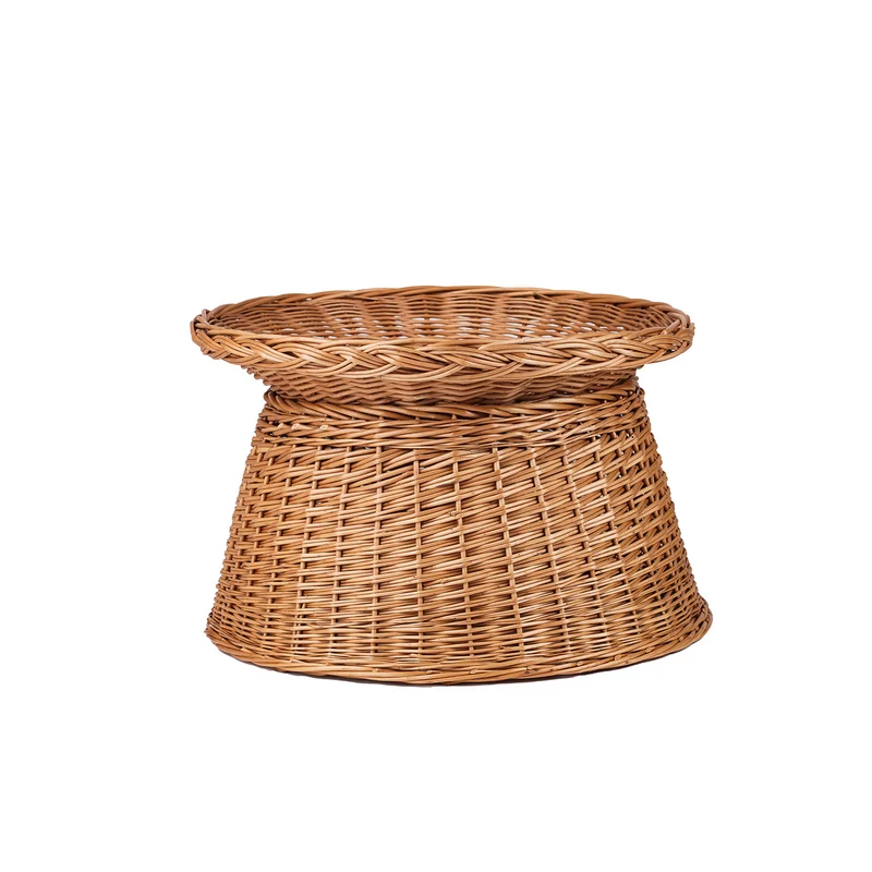 Turina wicker bread basket for display in bakery and shop TheWickerStories