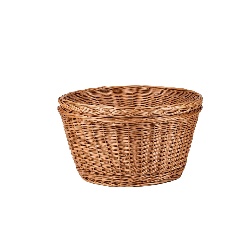 Turina wicker bread basket for display in bakery and shop TheWickerStories