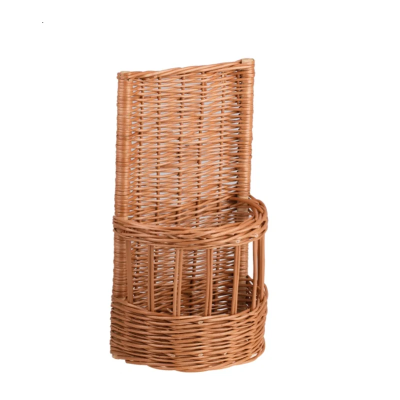 Bivela wicker baguette basket for storage and display – set of 2 TheWickerStories