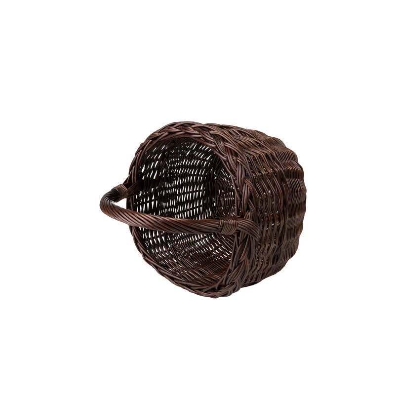Wictor wicker shopping basket, picnic basket with handle TheWickerStories
