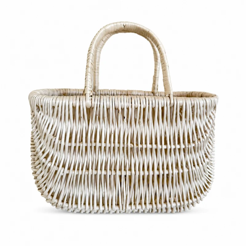 Werlissa wicker basket – women's handbag